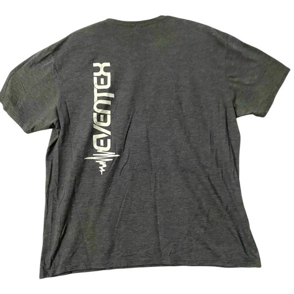 Anvil Tri Blend Eventex Men’s XL Grey T-shirt Made In Haiti Lightweight Relaxed - Picture 2 of 8